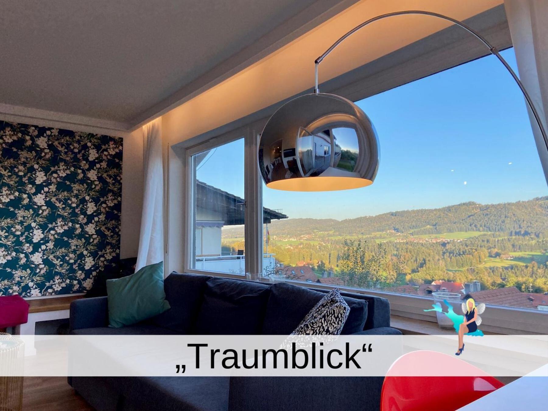 Ferienwohnung Traumblick Sigmarszell Exteriör bild